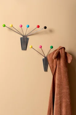 Best Present time - Hat rack Neptune chrome w. coloured balls large