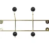 Clearance Present time - Hat rack Saturnus gold w. black balls