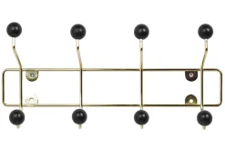 Clearance Present time - Hat rack Saturnus gold w. black balls
