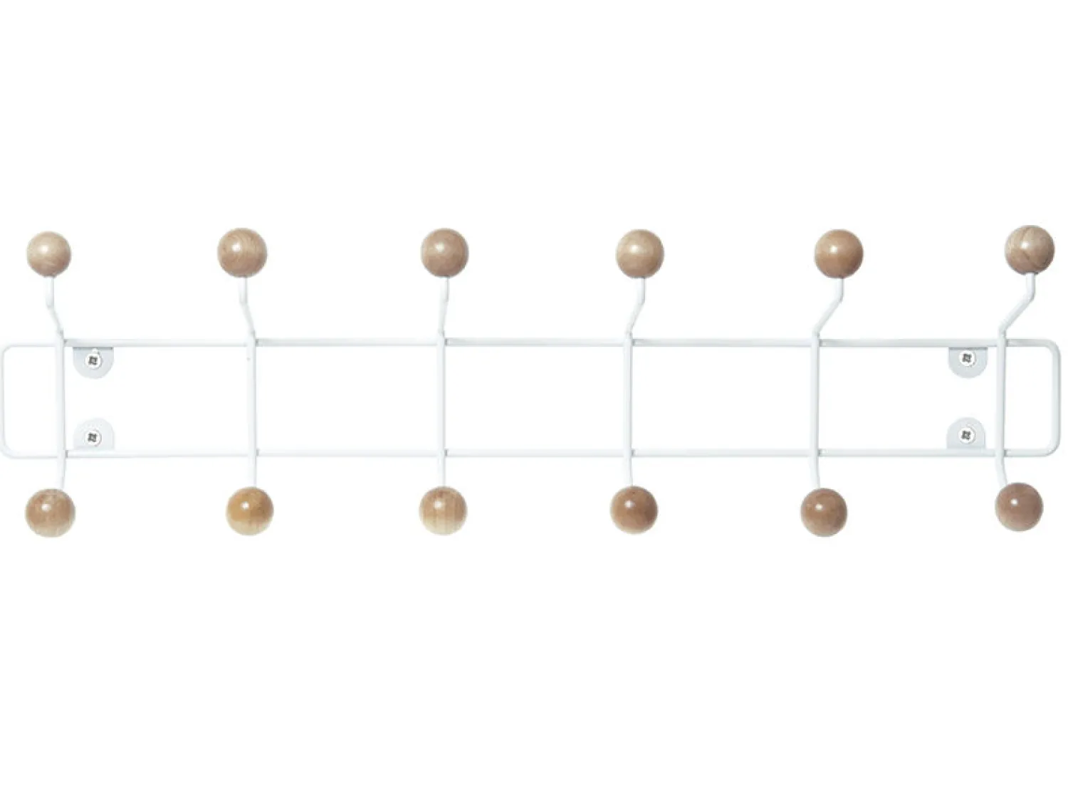Present time - Hat rack Saturnus w. wooden balls XL