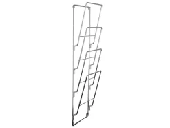 Online Present time - Magazine rack chrome steel wire