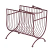 Hot Present time - Magazine rack Riqueza burgundy red