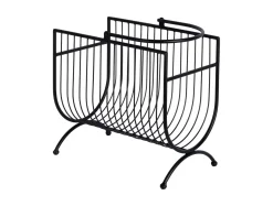 New Present time - Magazine rack Riqueza black