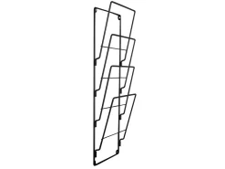 Discount Present time - Magazine rack steel wire matt black