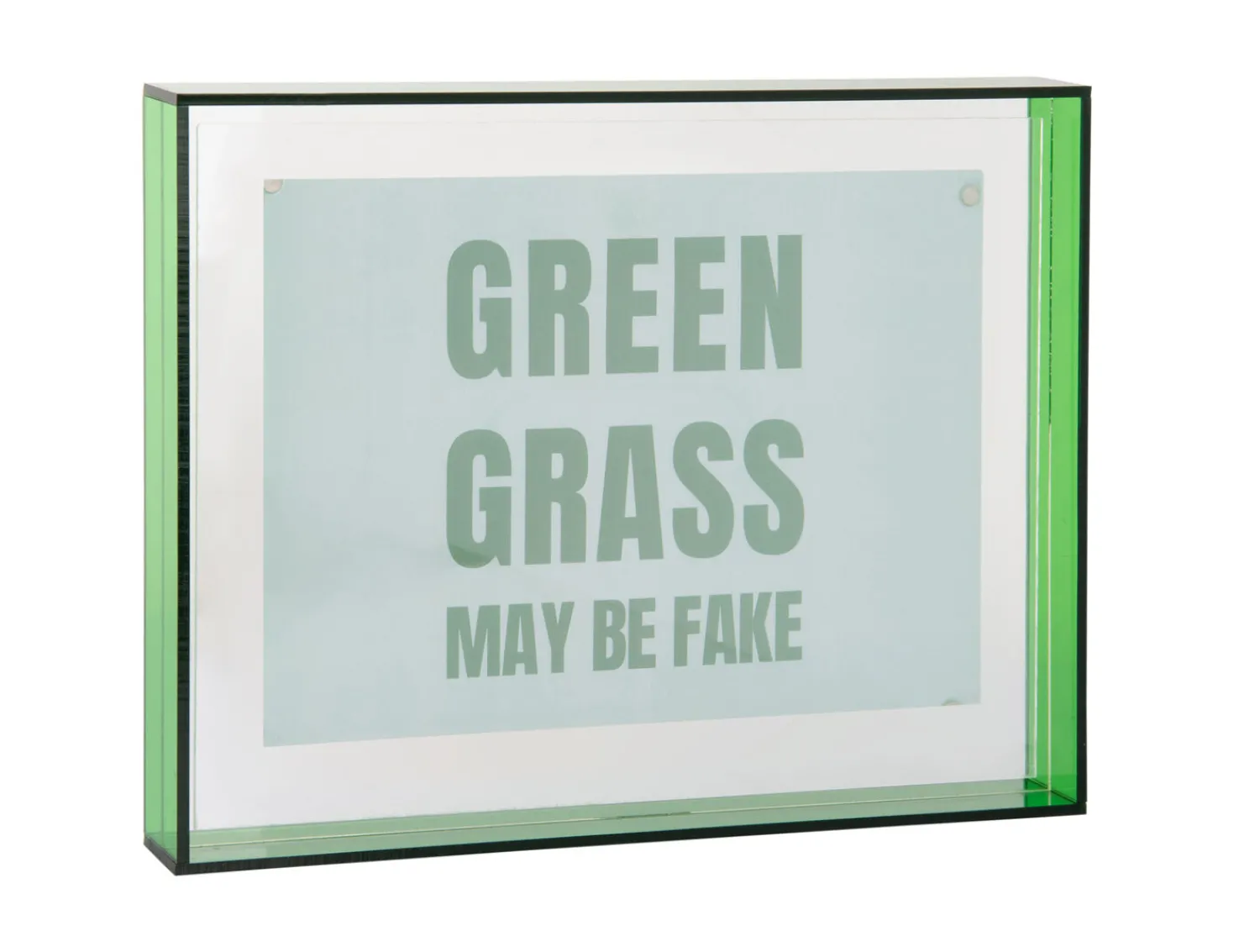 Clearance Present time - Photo frame Gayo Large acrylic dark green