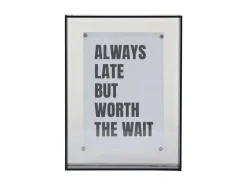 Discount Present time - Photo frame Gayo Medium acrylic dark grey
