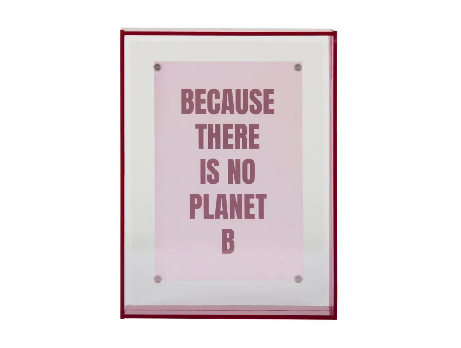 Present time - Photo frame Gayo Medium acrylic purple