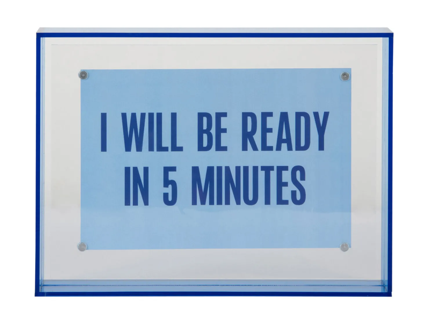 Sale Present time - Photo frame Gayo Medium acrylic dark blue
