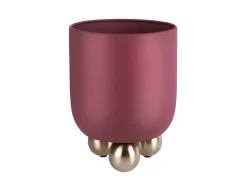 Clearance Present time - Plant pot Estilo large dark mauve