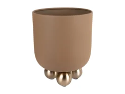 Sale Present time - Plant pot Estilo large mocha brown