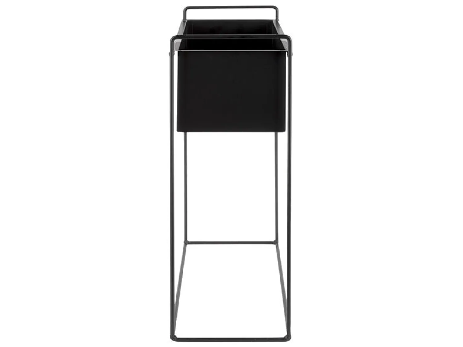 Discount Present time - Plant pot set Essence straight iron black