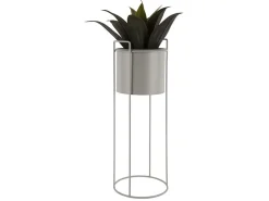 New Present time - Plant pot set Essence round iron warm grey
