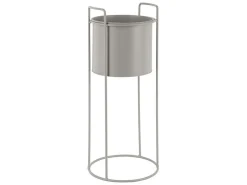 New Present time - Plant pot set Essence round iron warm grey