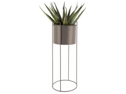 Discount Present time - Plant pot set Essence round iron moss green
