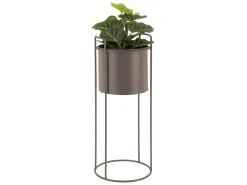 Discount Present time - Plant pot set Essence round iron moss green