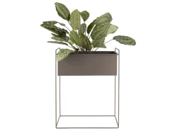 Sale Present time - Plant pot set Essence straight iron moss green
