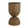Outlet Present time - Plant pot Tonar large mocha brown