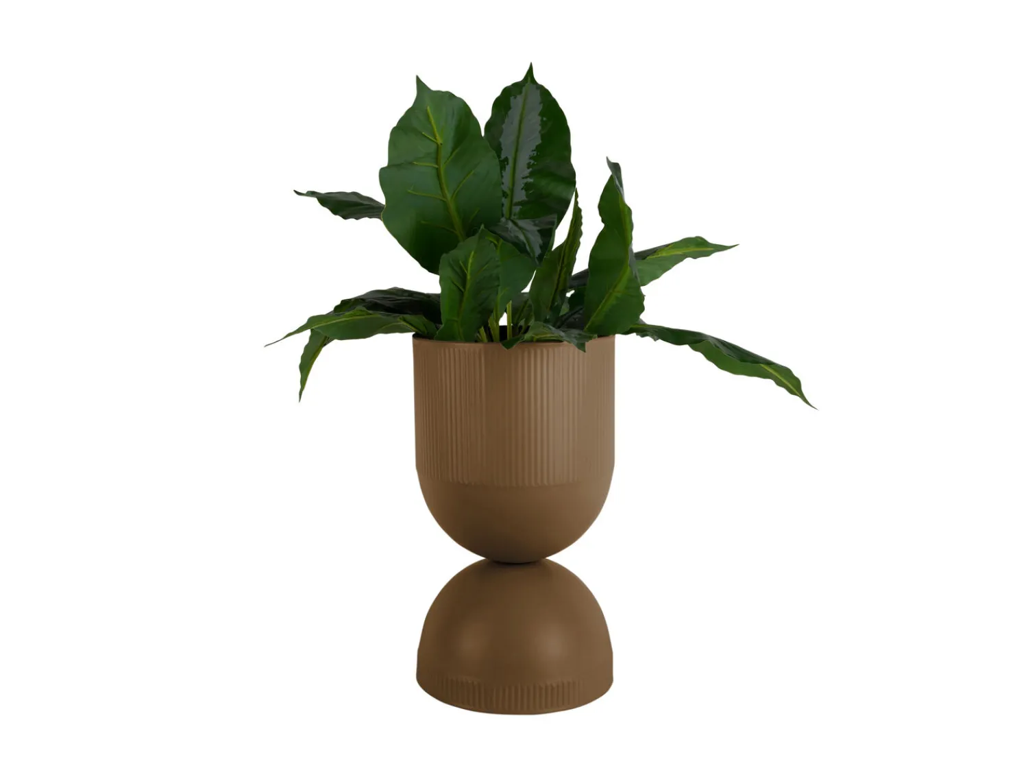 Outlet Present time - Plant pot Tonar large mocha brown