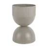 Discount Present time - Plant pot Tonar medium soft warm grey