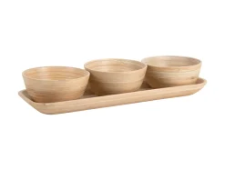 Discount Present time - Snack set Puro bamboo natural