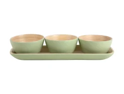 Best Present time - Snack set Puro bamboo soft green
