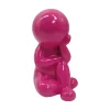 Best Present time - Statue Amigo Dreaming medium bright pink