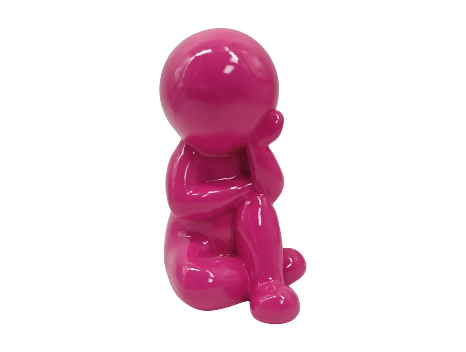 Best Present time - Statue Amigo Dreaming medium bright pink
