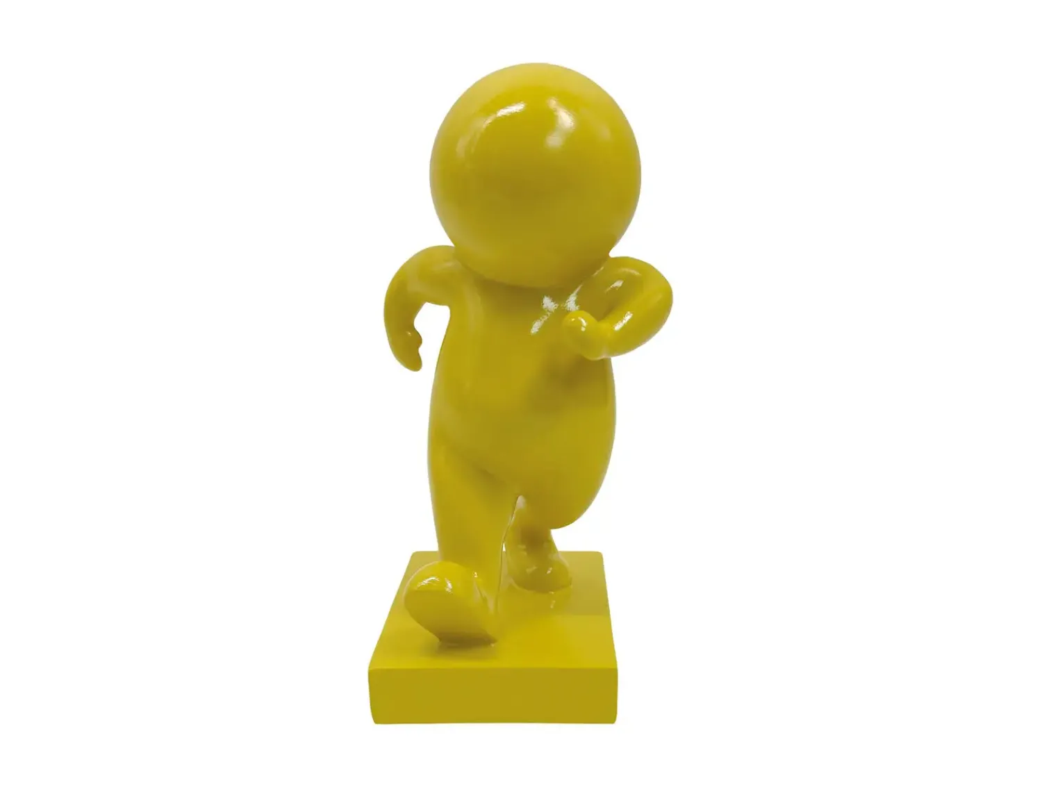 Outlet Present time - Statue Amigo Walking Medium citrine yellow