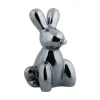 Present time - Statue Balloon Bunny large ceramic black plated