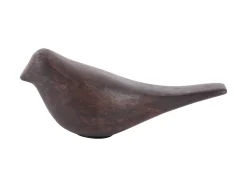 Online Present time - Statue Bird mango wood walnut lacquered