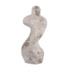 Clearance Present time - Statue Female abstract marble brown