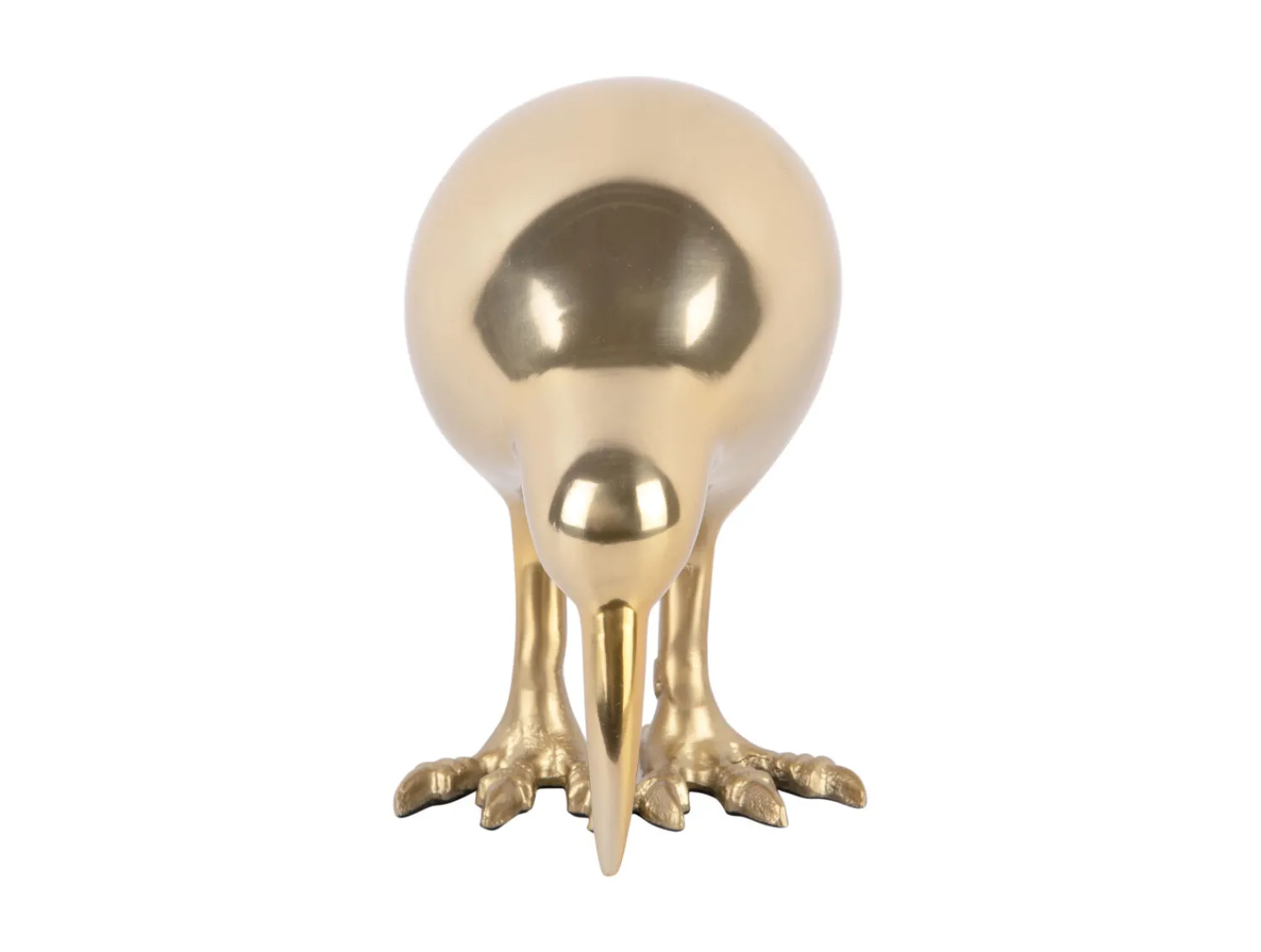 Best Present time - Statue Kiwi Bird metal gold plated
