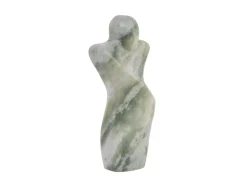 Hot Present time - Statue Male abstract marble himalayan green
