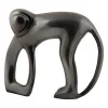 Clearance Present time - Statue Monkey metal gun metal
