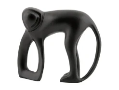 Online Present time - Statue Monkey metal matt black