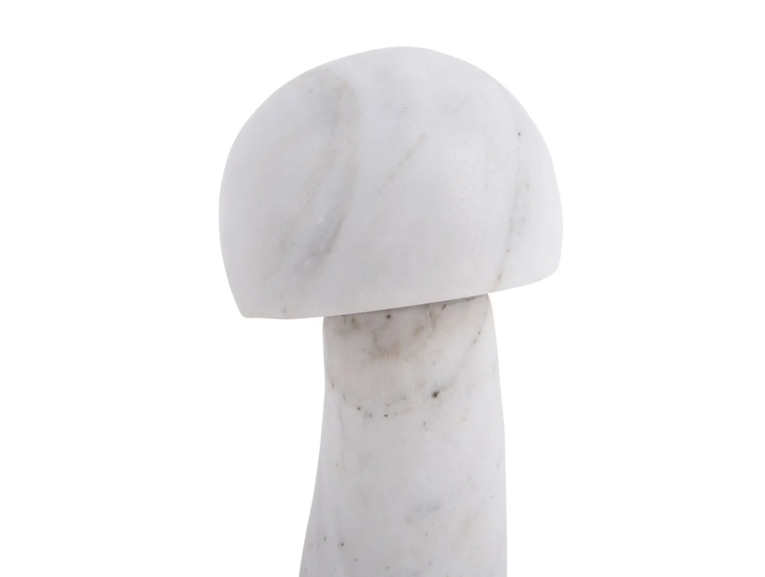 New Present time - Statue Mushroom small marble white