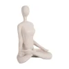 Outlet Present time - Statue Open Lotus light grey