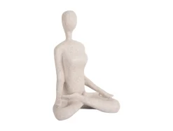 Outlet Present time - Statue Open Lotus light grey