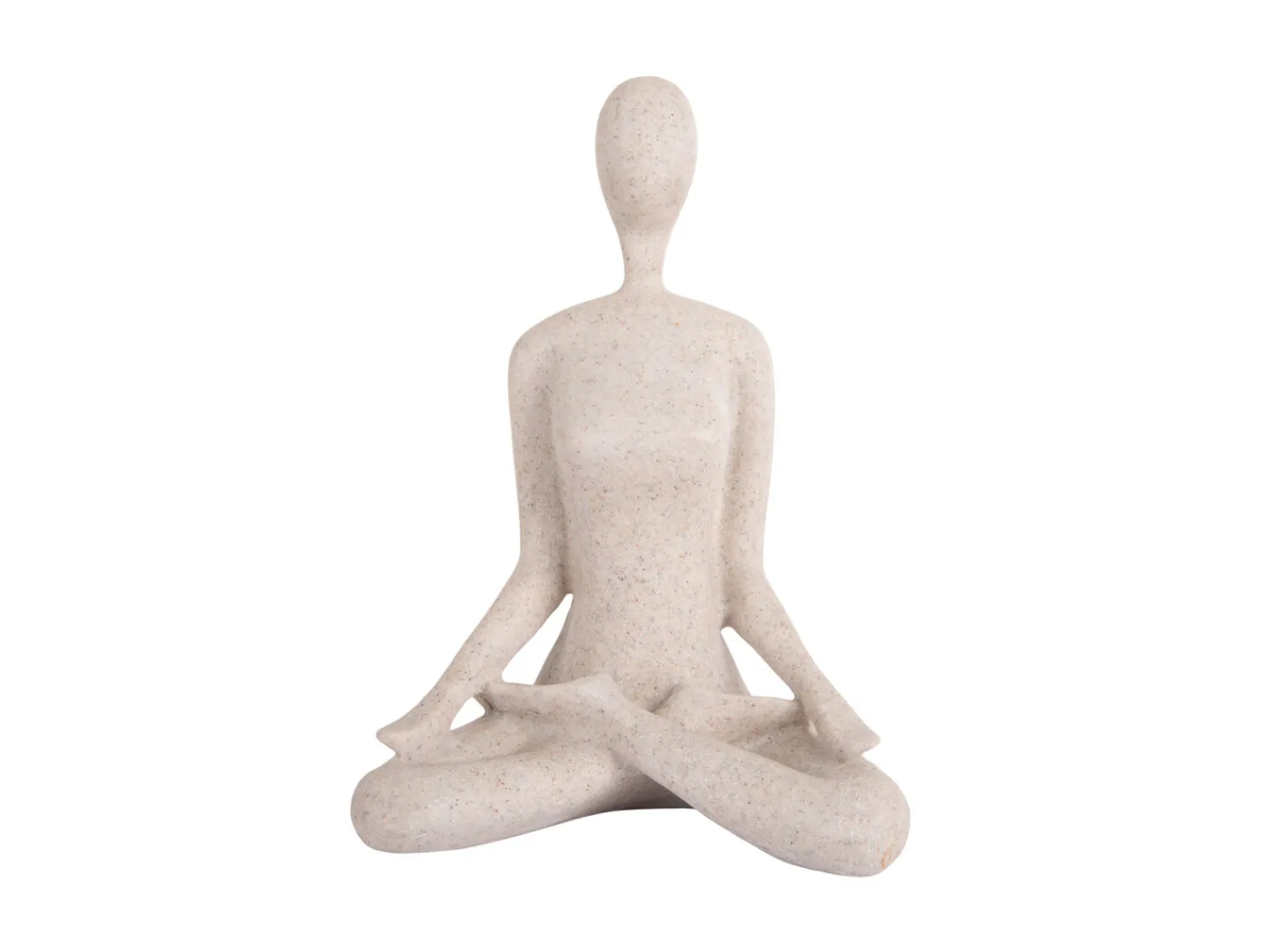 Outlet Present time - Statue Open Lotus light grey