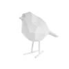 Sale Present time - Statue Origami bird small polyresin matt white