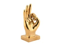 Discount Present time - Statue Perfecto ceramic gold plated