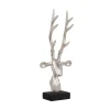 Discount Present time - Statue Reindeer Head brushed silver
