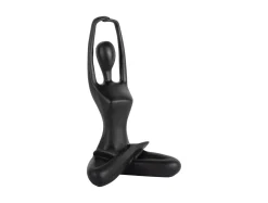 Present time - Statue Stretched Lotus black