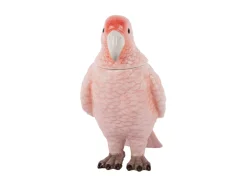 Present time - Storage jar Bird soft pink