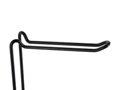 Hot Present time - Toilet roll holder Wired metal black