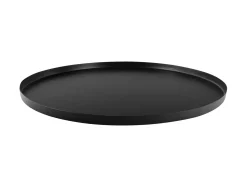 Online Present time - Tray Servir round large matt black