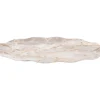 Discount Present time - Tray Waved oval large marble brown
