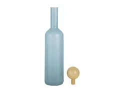 Best Present time - Vase Alegre Botellin large soft blue w. soft yellow