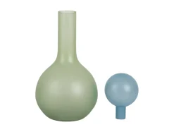 Discount Present time - Vase Alegre Globo soft green w. soft blue