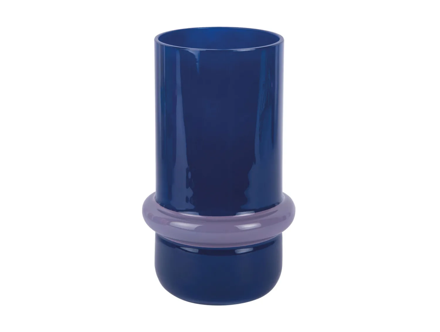 Sale Present time - Vase Animado Anillo medium cobalt blue w. soft purple